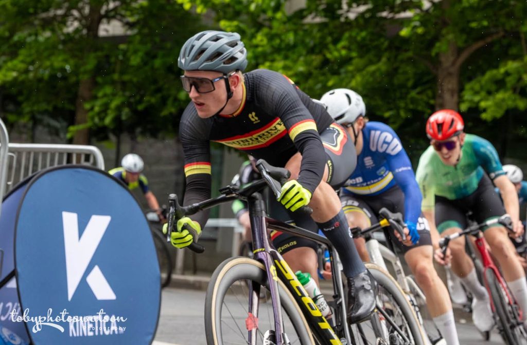 George Sevastopulo at the 2026 Irish Men's National Criterium.