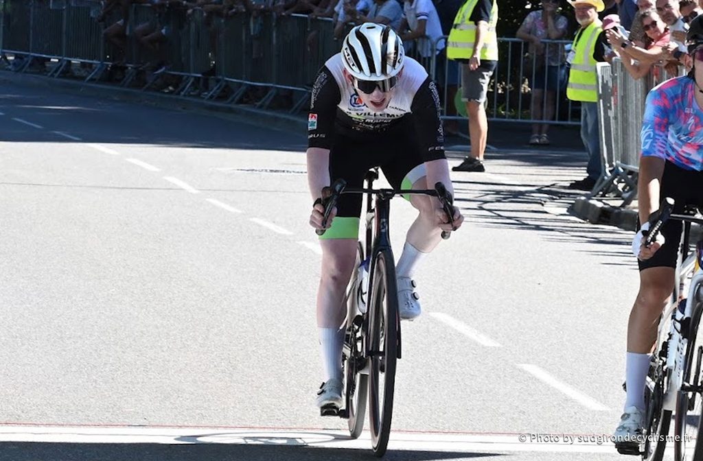 Darragh Byrne 3rd on Stage 1 at the 2026 Tour des Landes (Juniors) and 3rd overall on GC.