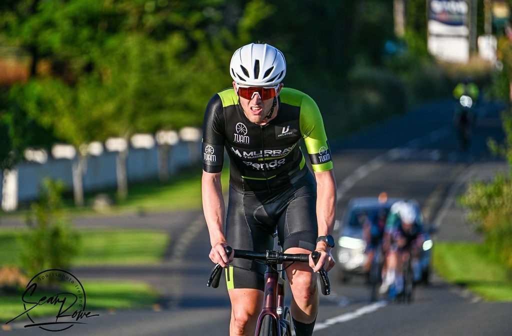 Bren Broekaart, Tuam Cycling Club,, at the 2026 Athenry GP in July.