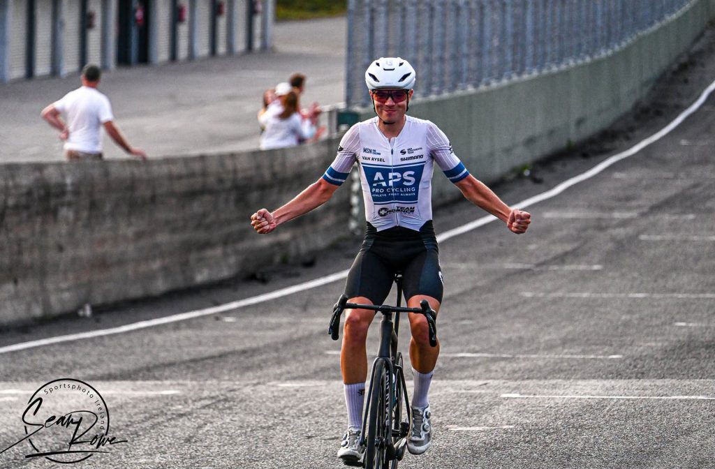 Matthew Walls, APS Pro Cycling by Team Cadence Cyclery, wins Round 6 of the 2026 Mondello Series.