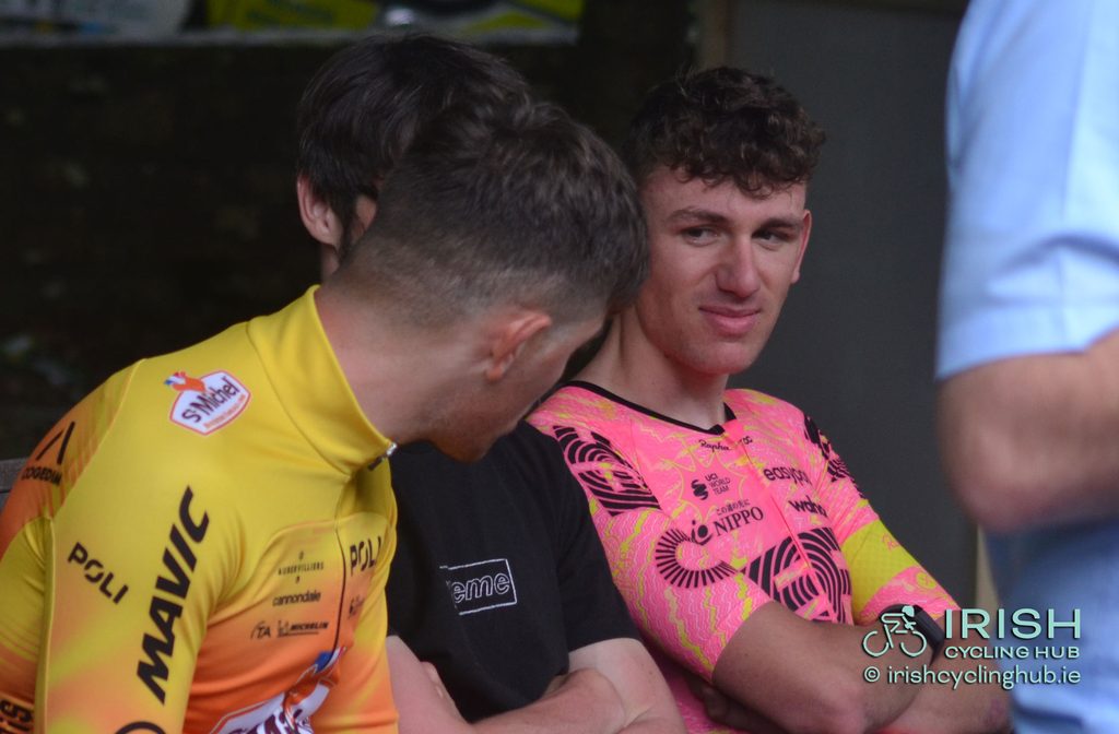 Darren Rafferty, EF Education, after the 2024 Irish National Road Race Championships in Athea.
