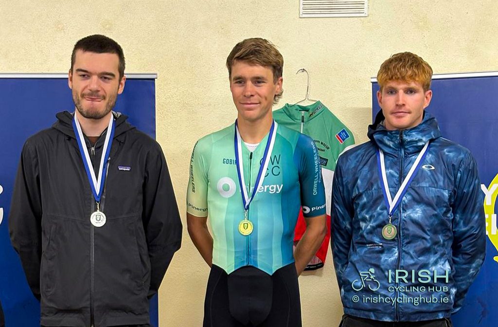 2026 Leinster Road Race Championship Men's Senior Podium.