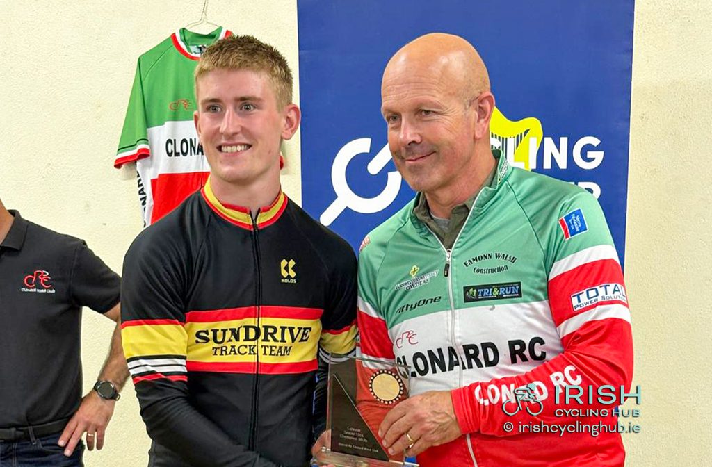 2026 Leinster Road Race Champion George Sevastopulo, Sundrive Track Team.