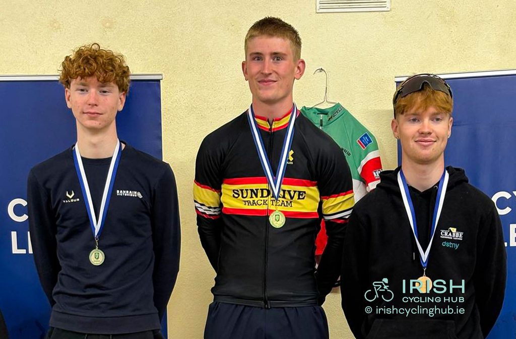 2026 Leinster Road Race Championship Men's Junior Podium.