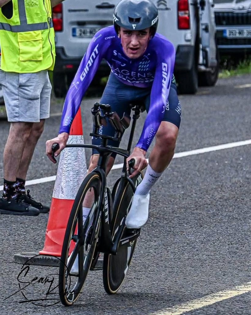 Adam Rafferty, 2026 Irish Men's U23 ITT Champion.