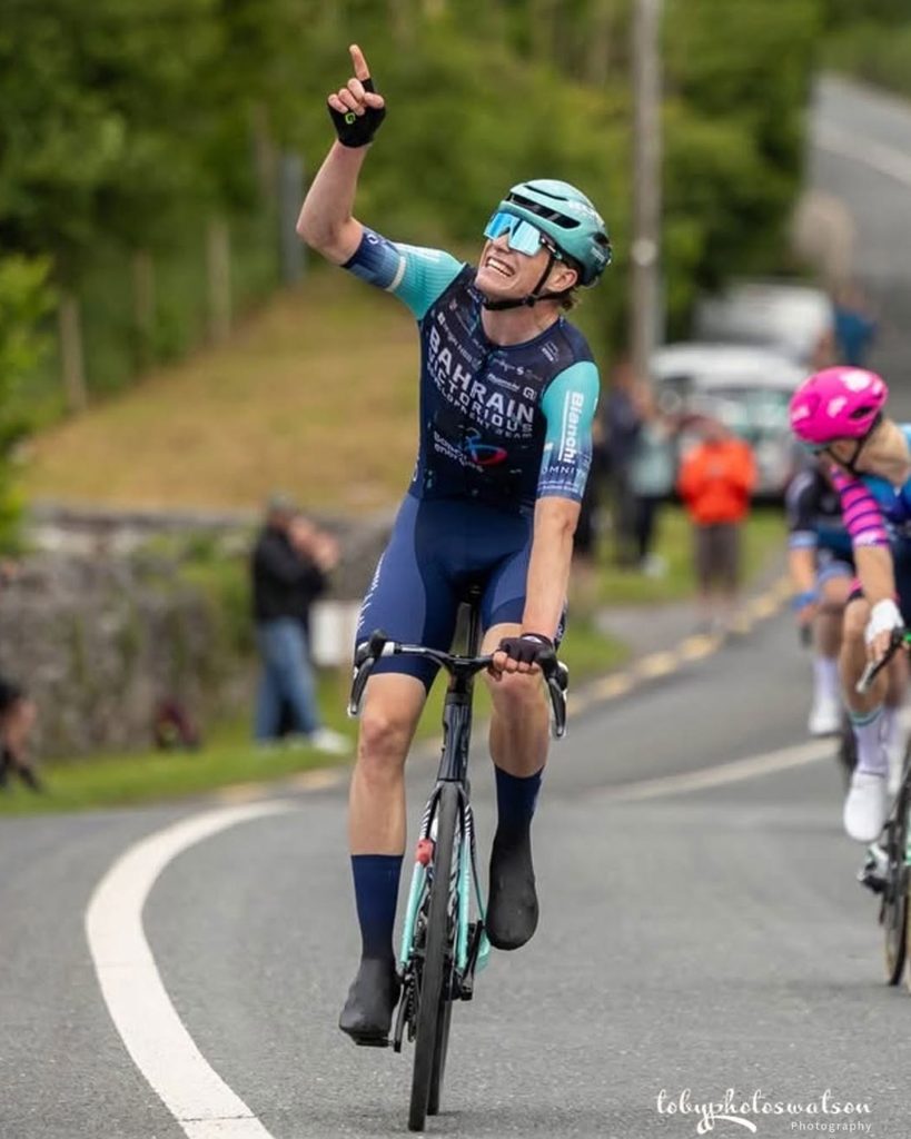 Seth Dunwoody winning the 2026 Irish Men's Senior & U23 Championship titles.