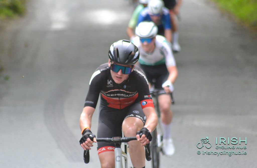 Aggressive riding by Ciaran O'Sullivan didn't yield the desired result this time out. 