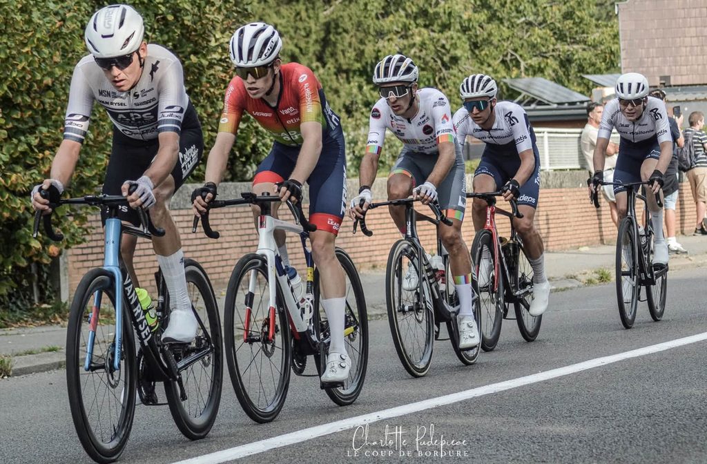 McDunphy in action heading for the final stages of the 2026 GP Cerami.