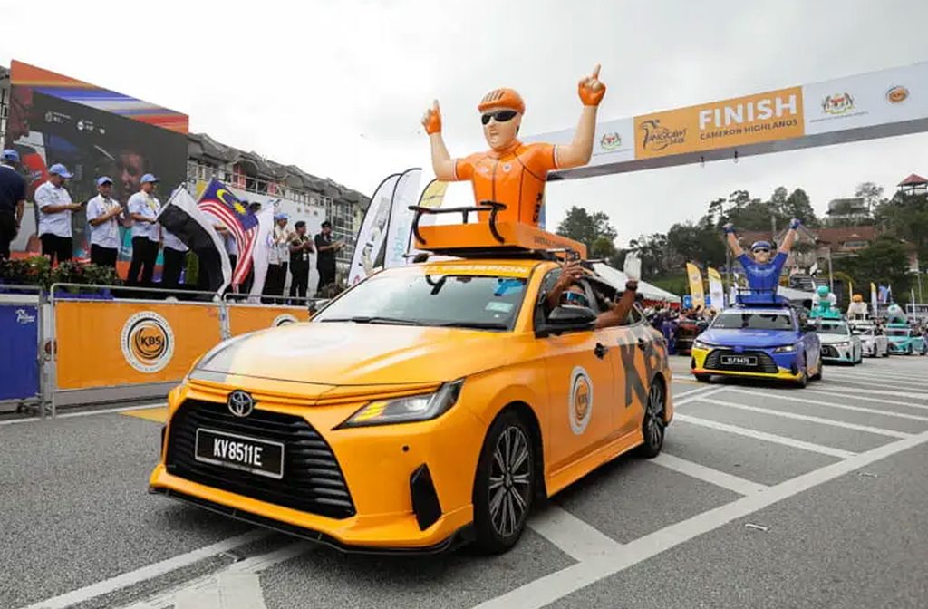 2026 Petronus Tour de Langkawi classification jerseys cars.
