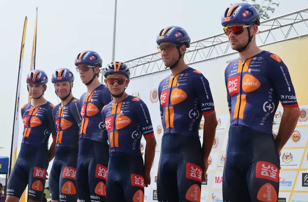PicNic PostNL team presentation ahead of Stage 4 of the 2026 Petronus Tour de Langkawi.