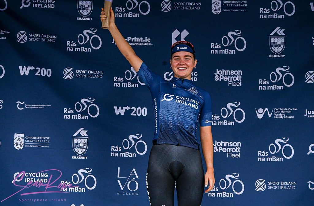 Aoife O’BRIEN, Ireland National Team wins the 2026 Rás na mBan points classification.