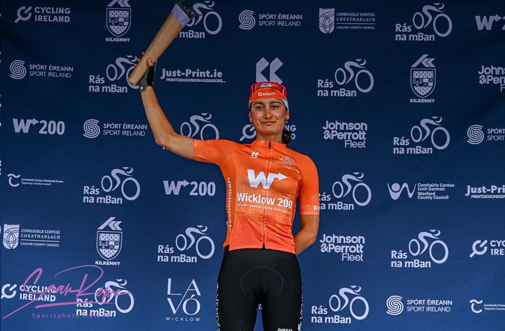 Noemie GARNIER, Vendée Féminine RVC, wins the 2026 Rás na mBan QOM classification.