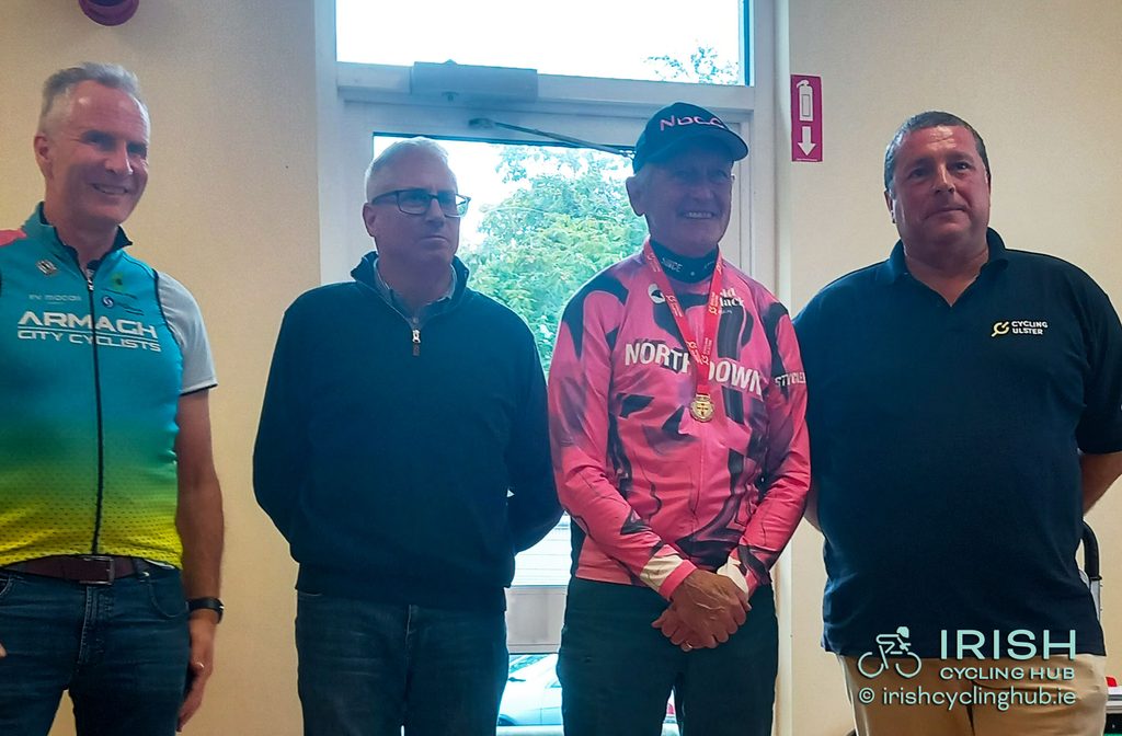 Tom Henry, North Down CC, Masters 70.