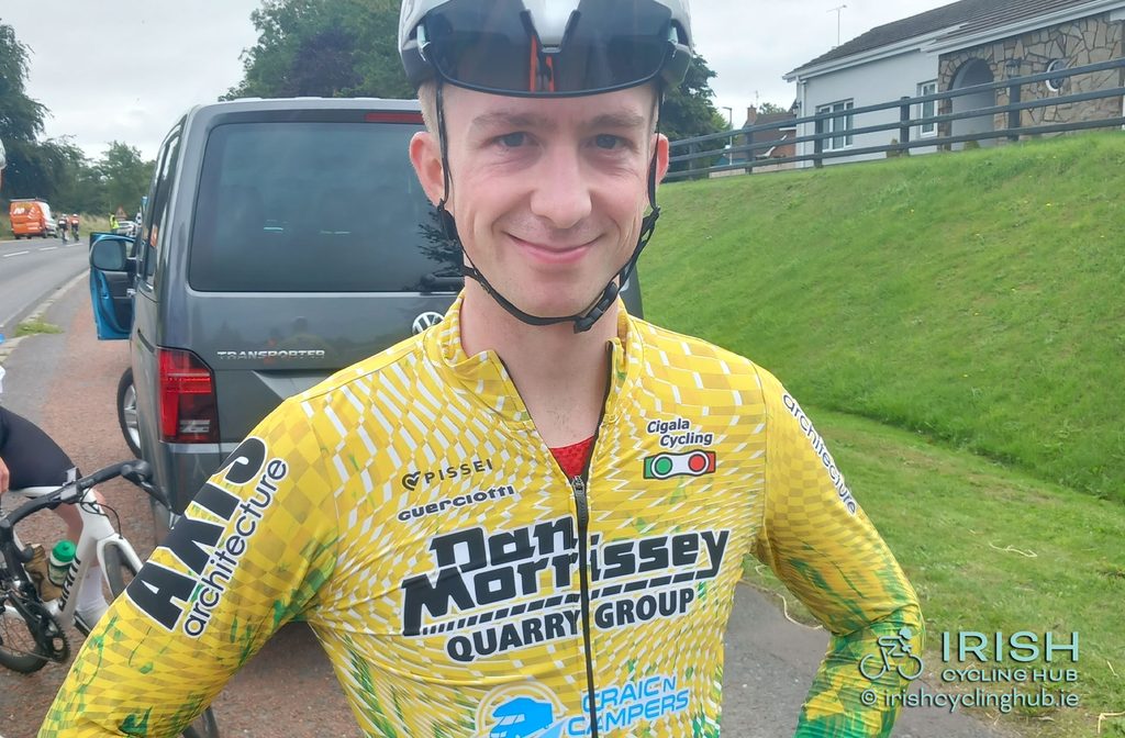 Ciaran Maguire, Team Dan Morrissey Pissei, took Silver in the 2026 Ulster Road Race.