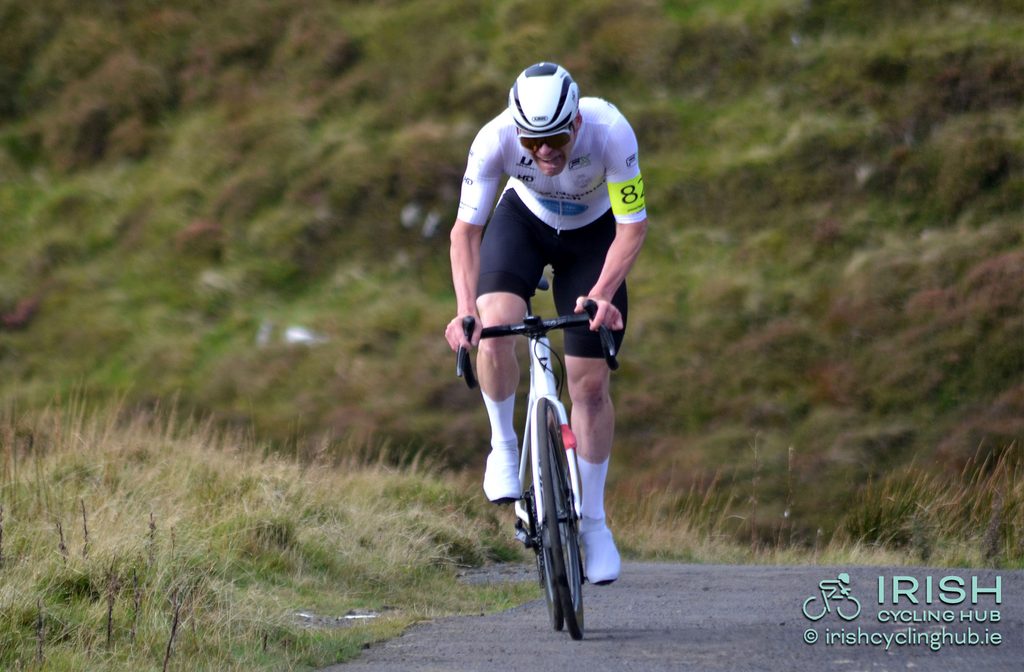 Gareth O'Neill, Athlete Nutrition Coach Nordic Labs, in full flow on his way to Bronze.