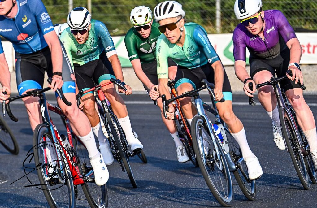 Padraig Moran in the thick of it at the 2026 Mondello Series Round 6.